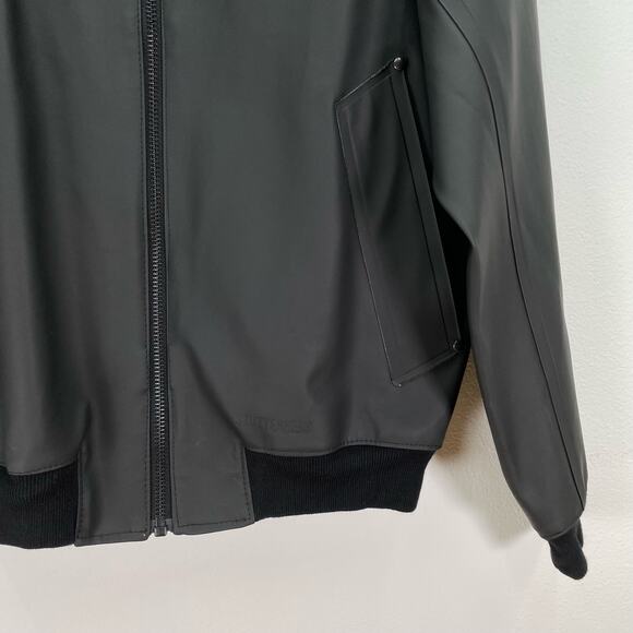 Stutterheim Vastertorp Bomber Raincoat Dark Gray Mens Medium - Picture 6 of 10